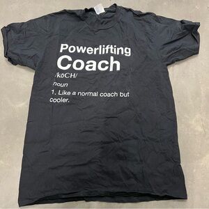 Powerlifting Coach Tee